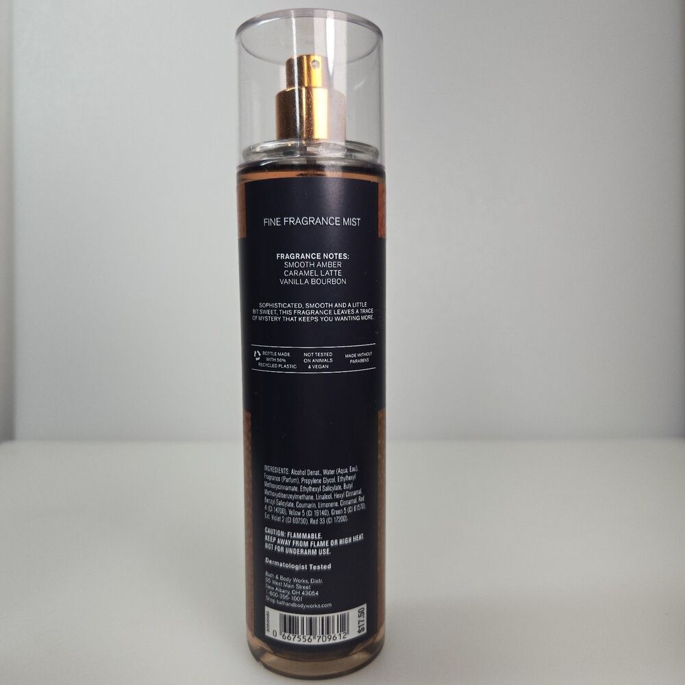 Bath and Body Works Midnight Amber Glow Fine Fragrance Mist 8 fl oz DISCONTINUED - Picture 3 of 6